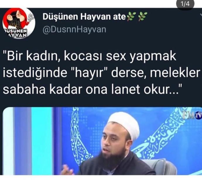 Kadın , Kocasını ilişkide reddederse Melekler ona lanet eder miymişmişmiş?