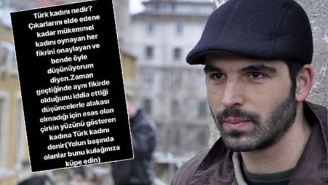 'Sıla' ve 'Adanalı' dizileriyle adından söz ettiren, Mehmet Akif Alakurt'tan Türk kadınlarına hakaret! Sizce Türk kadını nedir?