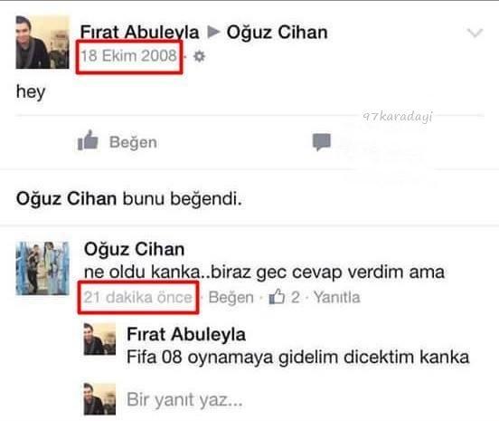Flört ettiğiniz kişiye bilerek ve isteyerek geç mesaj atar mısınız?