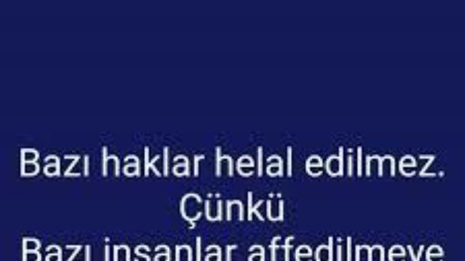 Sizi Üzen Birine Hakkınızı Helal Eder misiniz?