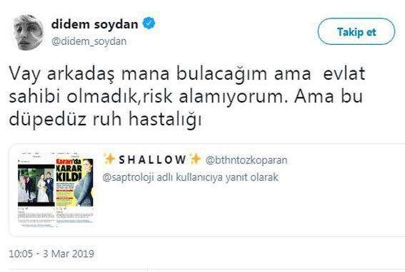 Didem Soydan’dan olay yorum; “Doğmamış bebeğe İnstagram hesabı açmak; ruh hastalığı!” Bu konuda ne düşünüyorsunuz?