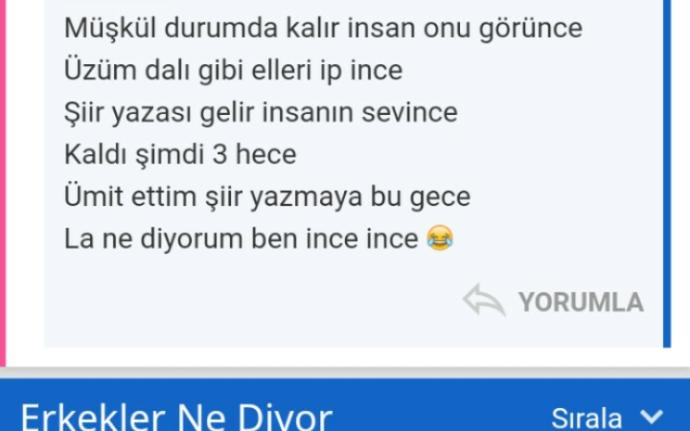 Site de size akrostiş şiir yazan var mı?