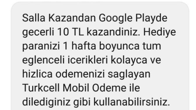 Türkcell salla kazan 10 tl google play harcaması hediye etti 😃 10 liralık hangi uygulamayı alayım?