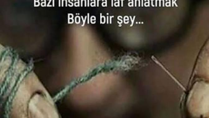 İnsanlara laf anlatmaktan yoruldugunuz oluyor mu?