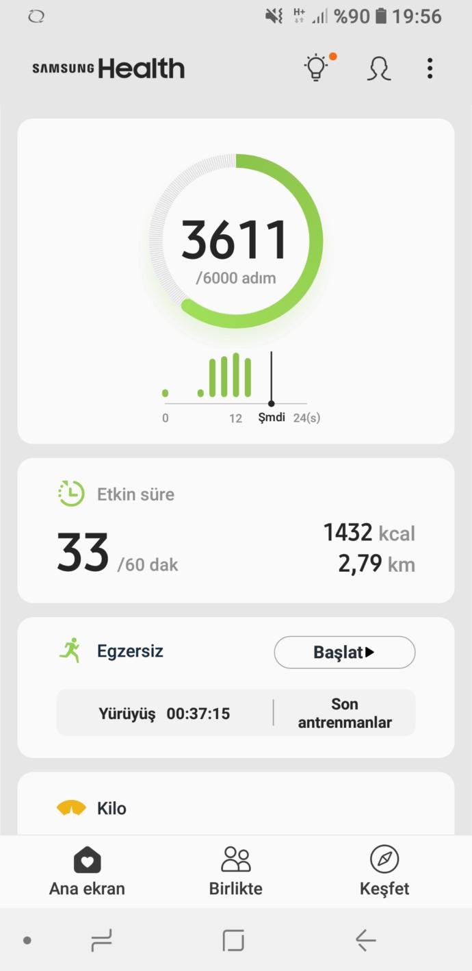 Sağlık için bugün kaç adım attınız?