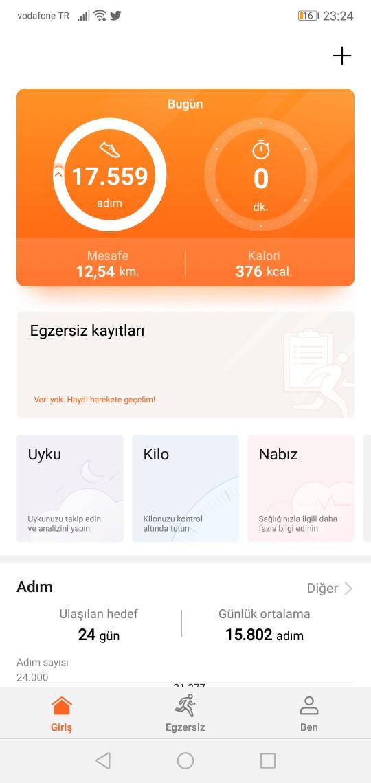 Sağlık için bugün kaç adım attınız?
