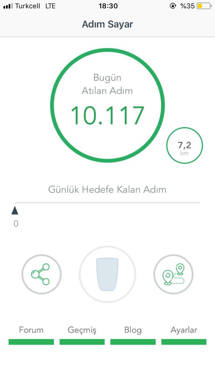 Sağlık için bugün kaç adım attınız?