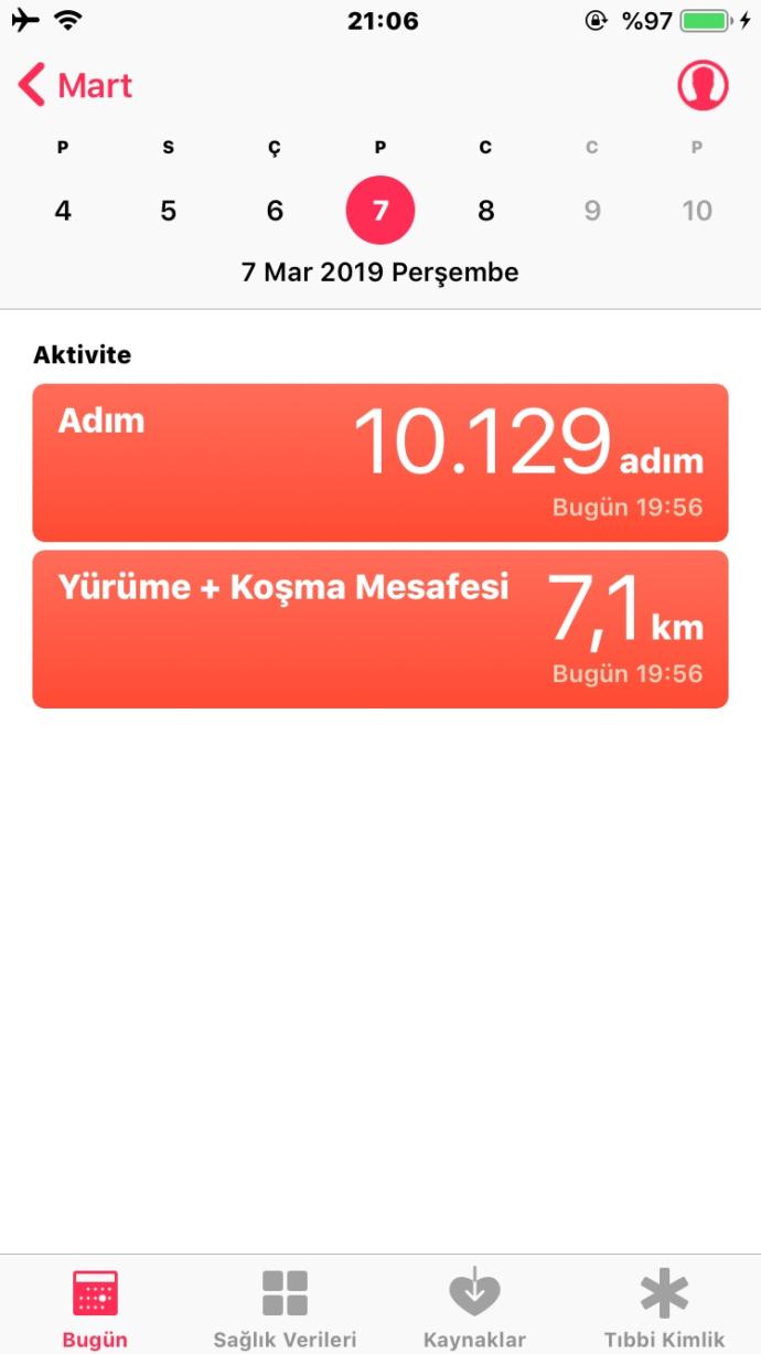 Sağlık için bugün kaç adım attınız?