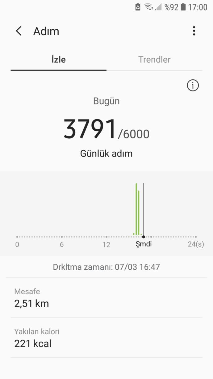 Sağlık için bugün kaç adım attınız?