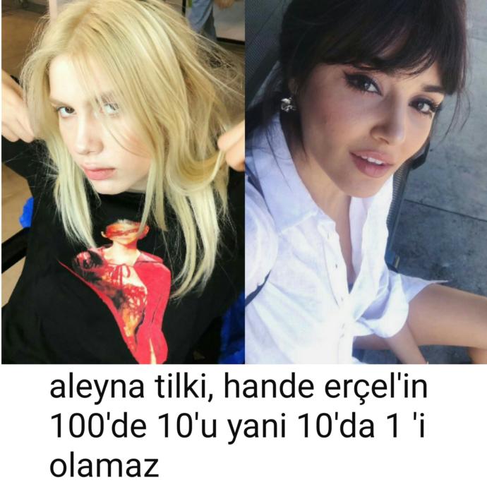 Aleyna Tilki, Hande Erçel'in 100'de 10'u olabilir mi?