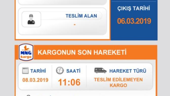 Teslim edilemeyen kargo ne demek?
