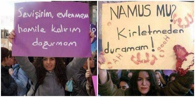 Bu pankartlar hakkında ki, düşünceleriniz nedir?