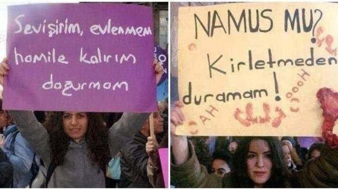 Bu pankartlar hakkında ki, düşünceleriniz nedir?