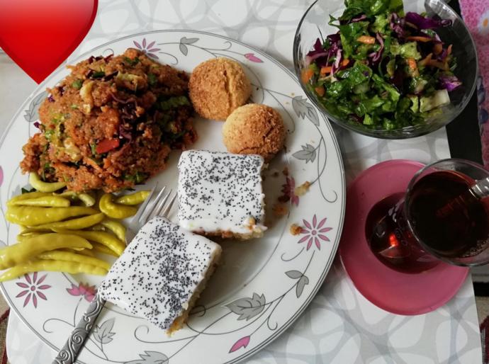 Bugünkü çay saatimiz😋