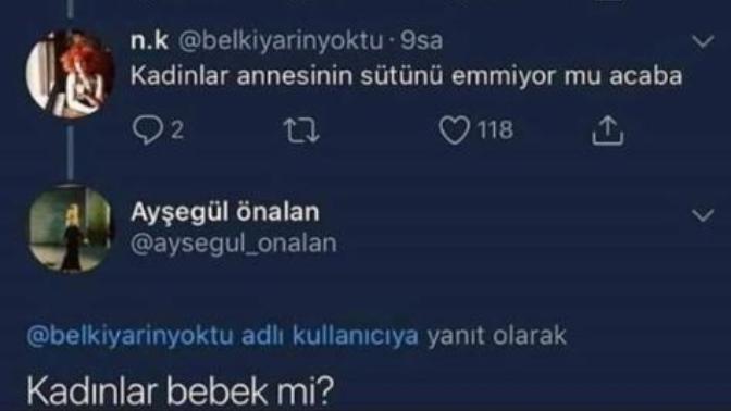Kadinlar bebek mi?