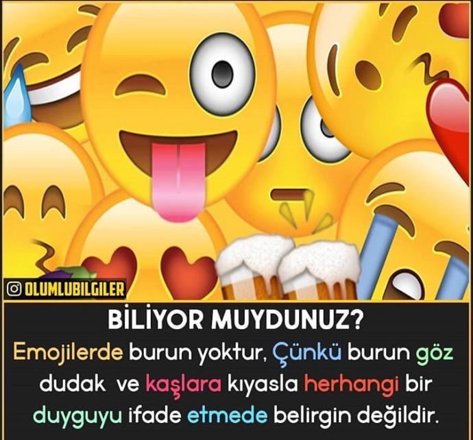 Emojilerin neden burnu yok?