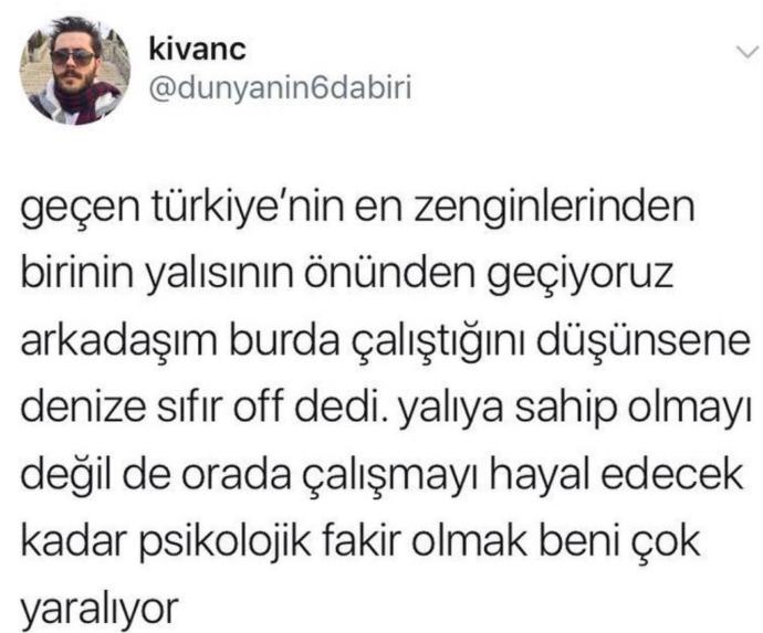 Hayalleriniz bile fakir mi?
