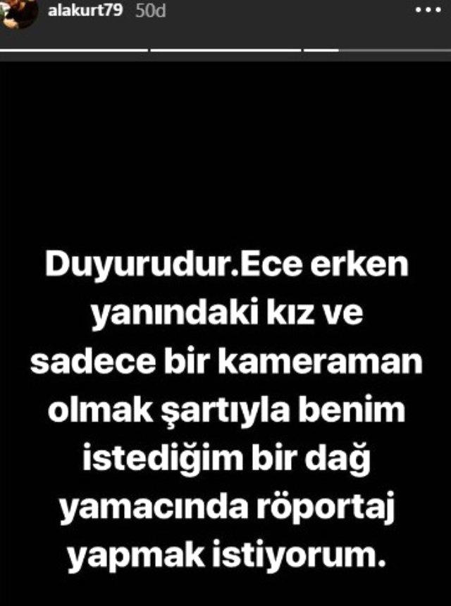 Türk Kadınlarına hakaret eden Mehmet Akif Alakurt, dağ yamacında röportaj yapmak istedi! Sizce neden böyle bir mekan tercih etti?