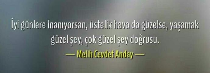 Melih Cevdet Anday, 