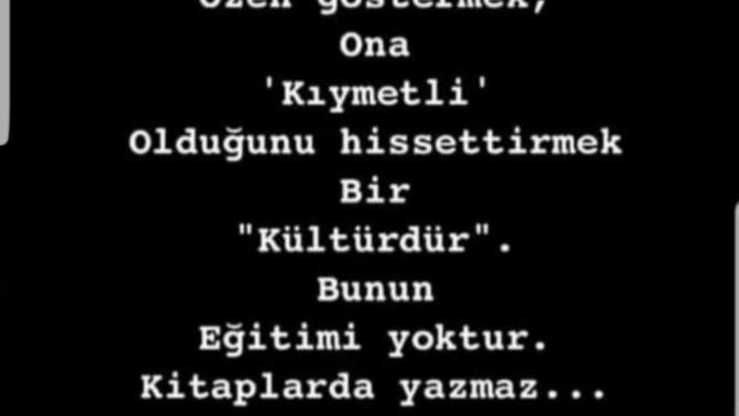 Bazı şeylerin eğitimi yoktur. Insiyatiftir, vicdandır, karakterdir vs.. Sizce nedir o eğitimi olmayan şeyler?