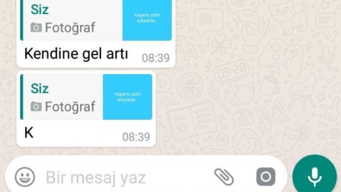 Sizce kendine gel artık derken ne demek istedi ve neden engelledi neden diğer durumları görünce engellemedi?