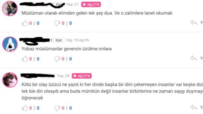 Yobaz Müslümanlar gebersin diyen yaratıklar aramızda?