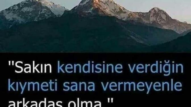 Kıymet bilen arkadaşınız var mı?