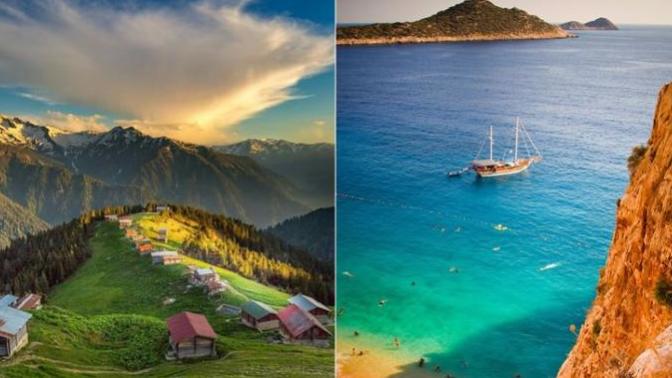 Tatil tercihiniz hangisinden yana olur; Karadeniz yaylaları mı, Akdeniz sahilleri mi?