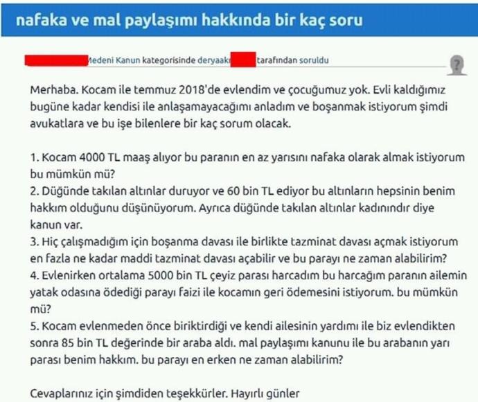 Boşanmayı düşündüğü eşinden, 12 adalar dışında, her şeyini isteyen kadın hakkında ne düşünüyorsunuz?