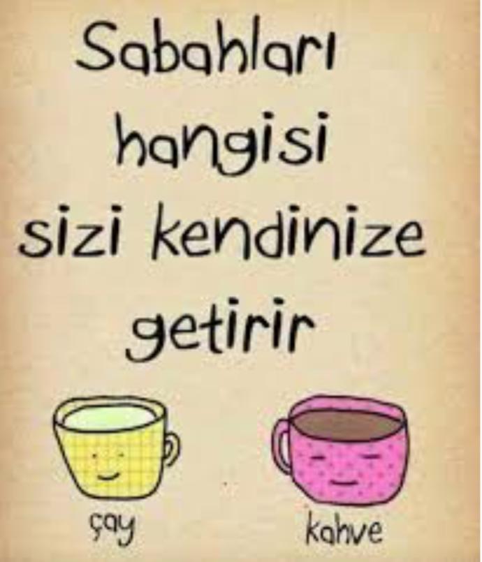 Gunaydınnnlar herkese☕️🙋🏻♀️Sabahları çay mı yoksa kahve mi sizi kendinize getirir?