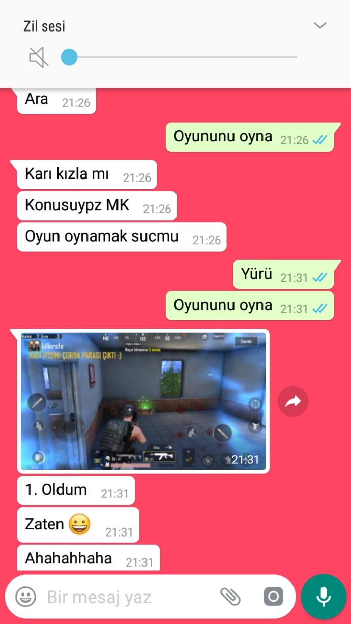 Bu pubg den bıkanlar burada mı Arıyorum adam meşgule atıyor :S?