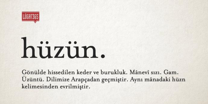Türkçe'nin en hüzünlü kelimesi sizce hangisi?