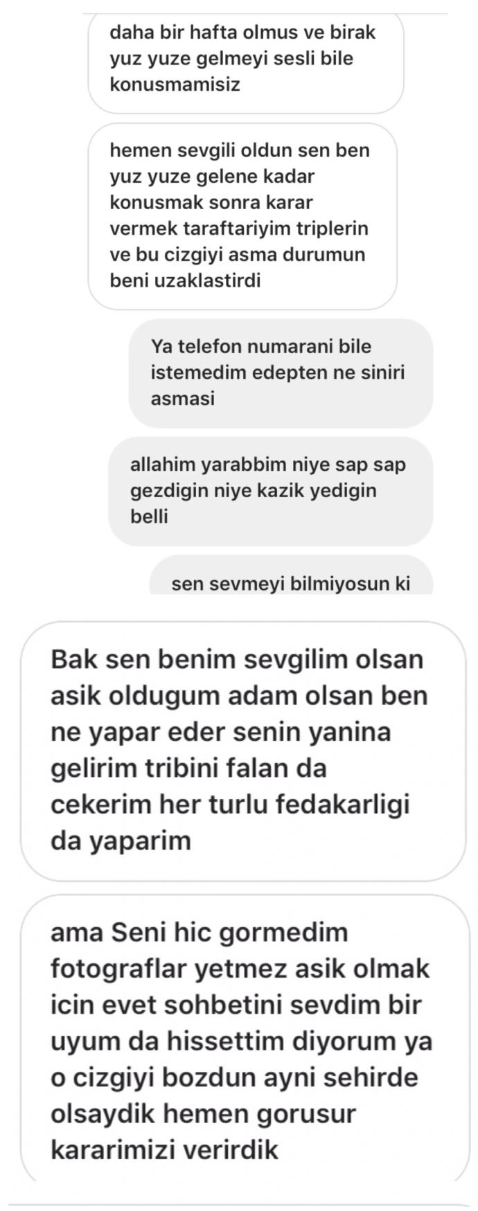 Bu kiz benimle oynuyor mu gonul mu eglendiriyor yoksa agir kezban mi arkadas ben isin icinden cikamadim koyu mesajlar benim?