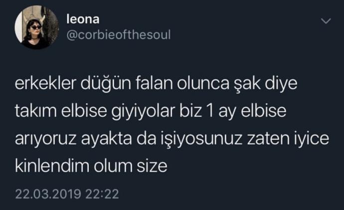 Karşı cinsin hangi konularda torpilli olduğunu düşünüyorsunuz?