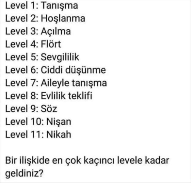 Siz ilişkinin hangi aşamasındasınız?