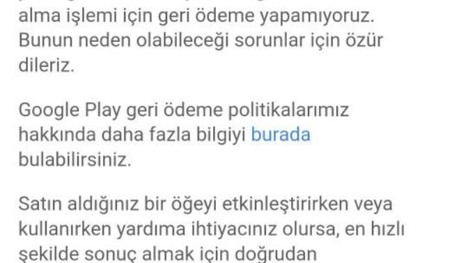 Pubg royal pass aldim geri iade etmek istiyorum?