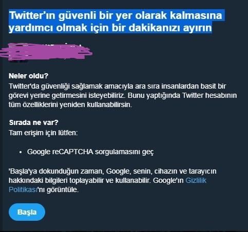 Bu twitter uyarısı nedir?
