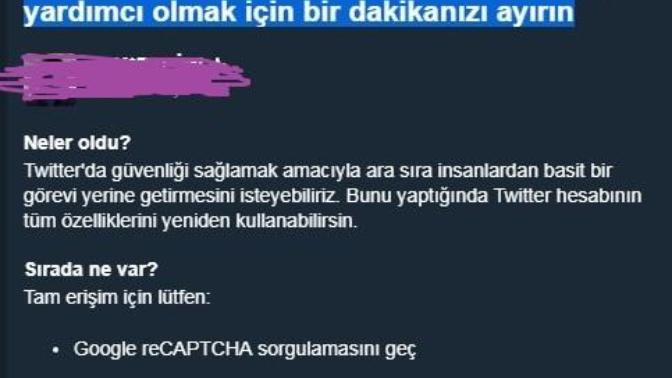 Bu twitter uyarısı nedir?
