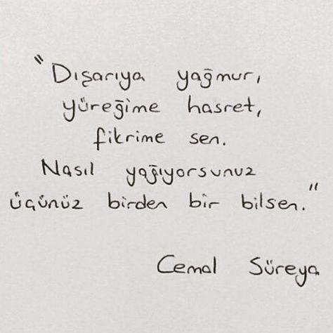 Geceye bir Cemal Süreya şiiri bırakırmısınız?