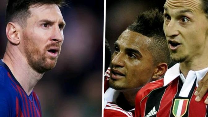 Messi yerine İbrahimovic'i seçti! İkisi arasından siz kimi tercih ederdiniz?