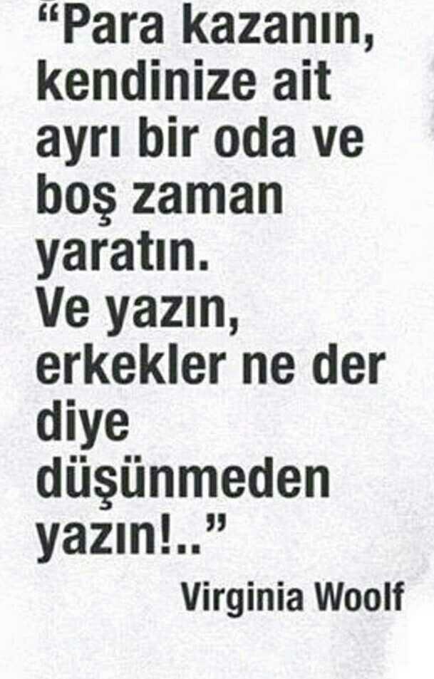 Virginia Woolf; 