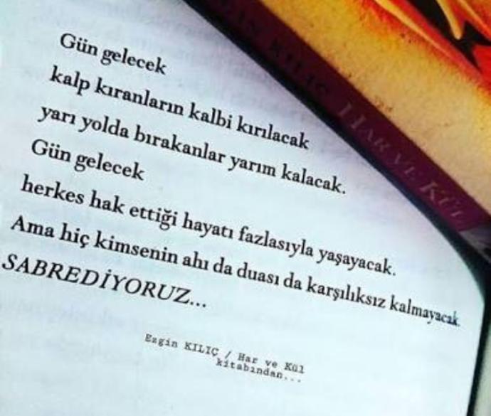 Bence kim ne yaparsa gün gelir o yaptığı onu bulur er ya da geç