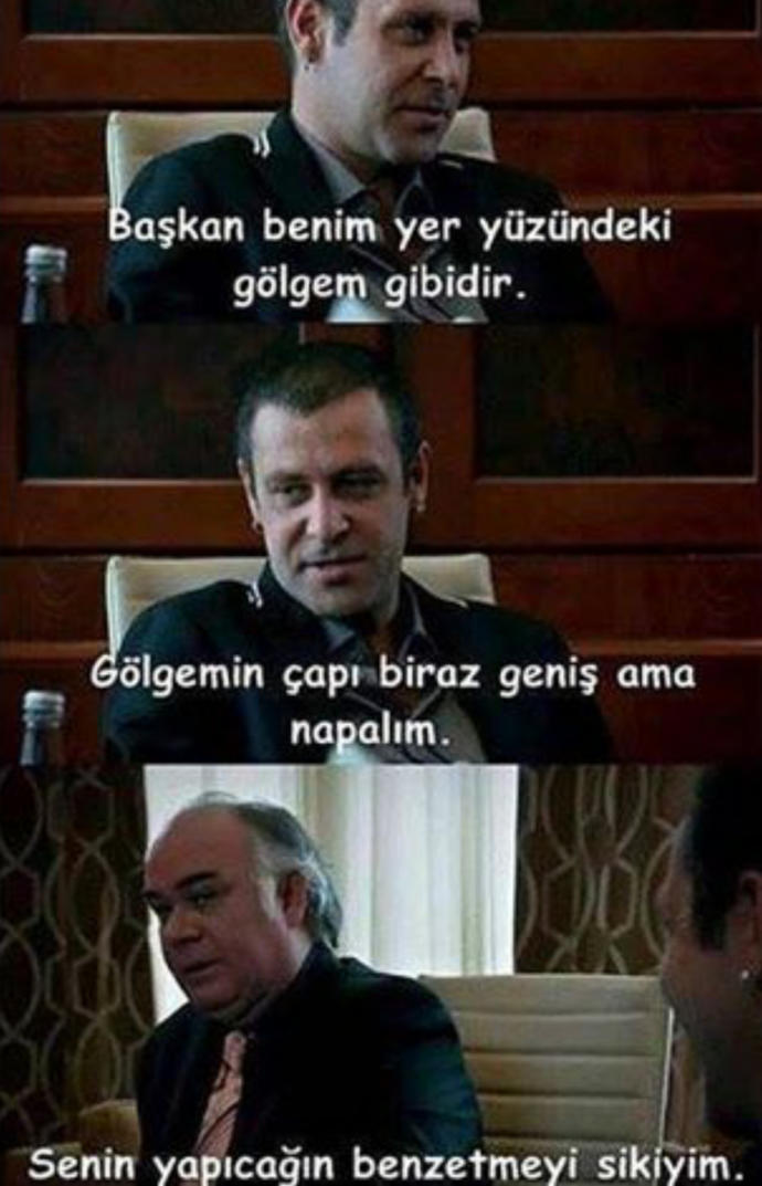 Behzat Ç'den bir replik yazar mısınız?