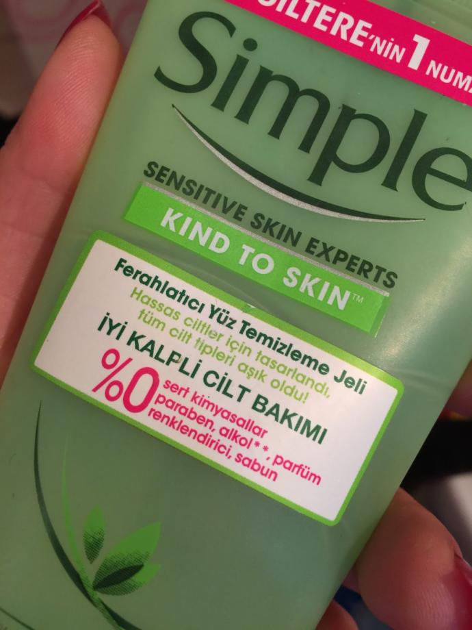 simple temizleme jeli