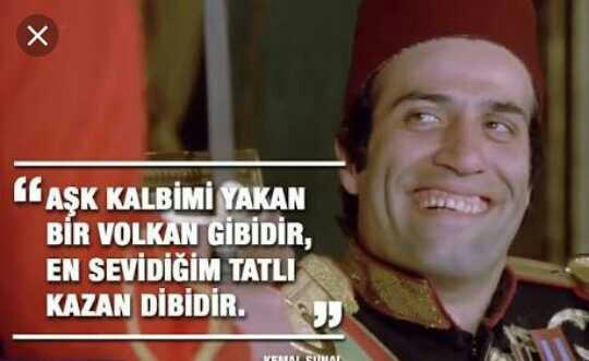 Sevgilinize bir kemal sunal replikleri söyleyecek olsanız ne söylerdiniz?