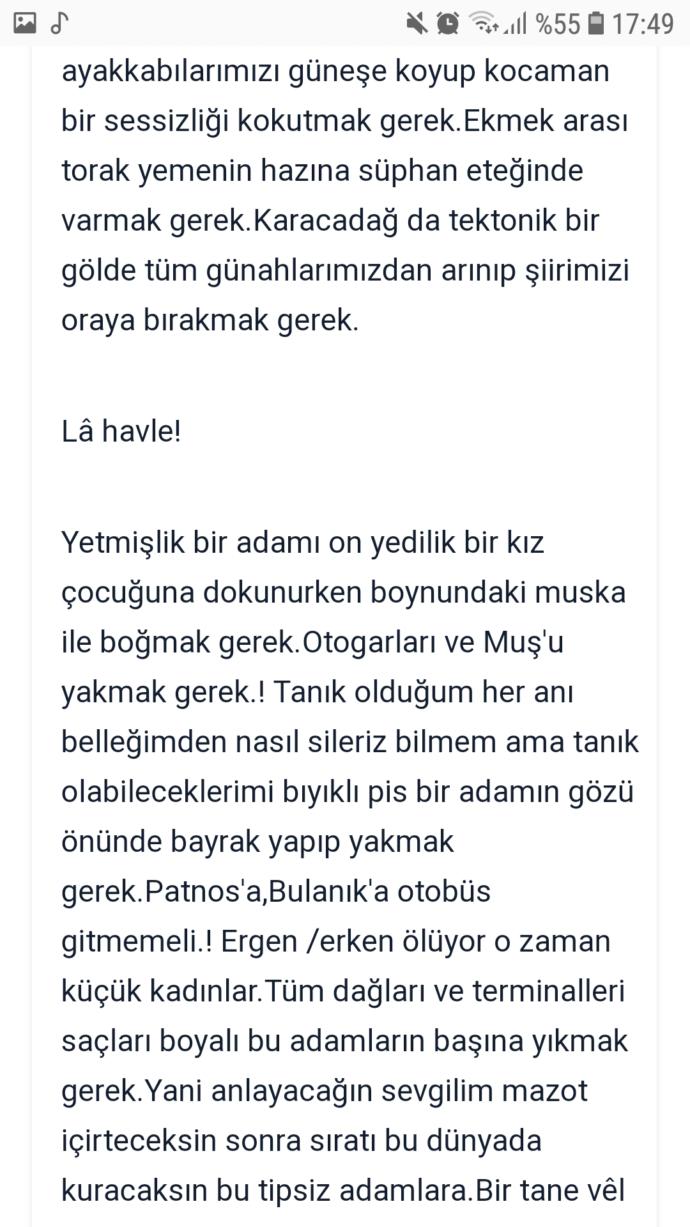 Artık gitmek gerek?
