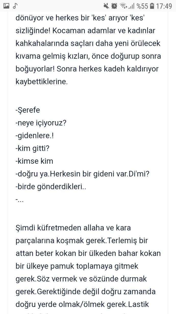 Artık gitmek gerek?