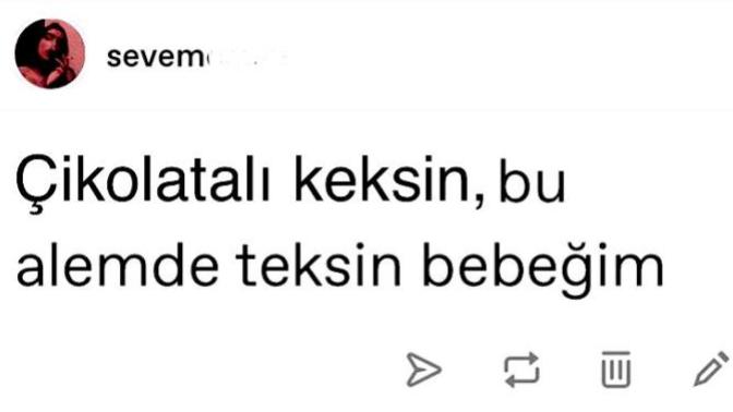 Yiyeceklerle tatlı bir iltifat et desem, sevgiline nasıl bir cümle kurardın?