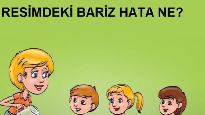 Resimde bariz hata nedir?