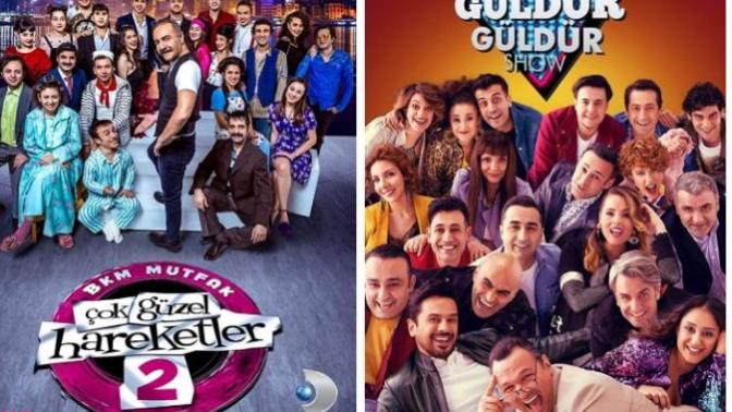 Tercihiniz Hangi Şov programı; Çok Güzel Hareketler Bunlar 2 mi, Güldür Güldür Show mu?